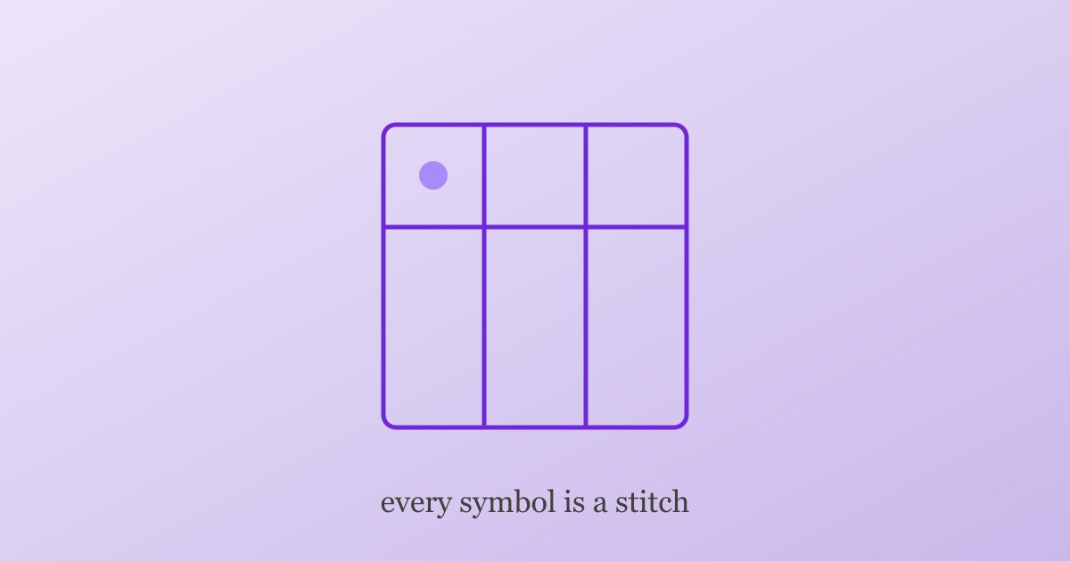 Reading crochet charts for beginners